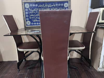 dinning table with 3 chair for sale