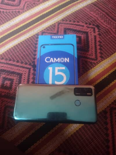 Tecno Camon 15 (Faulty Panel) | 4/64 | Complete Box