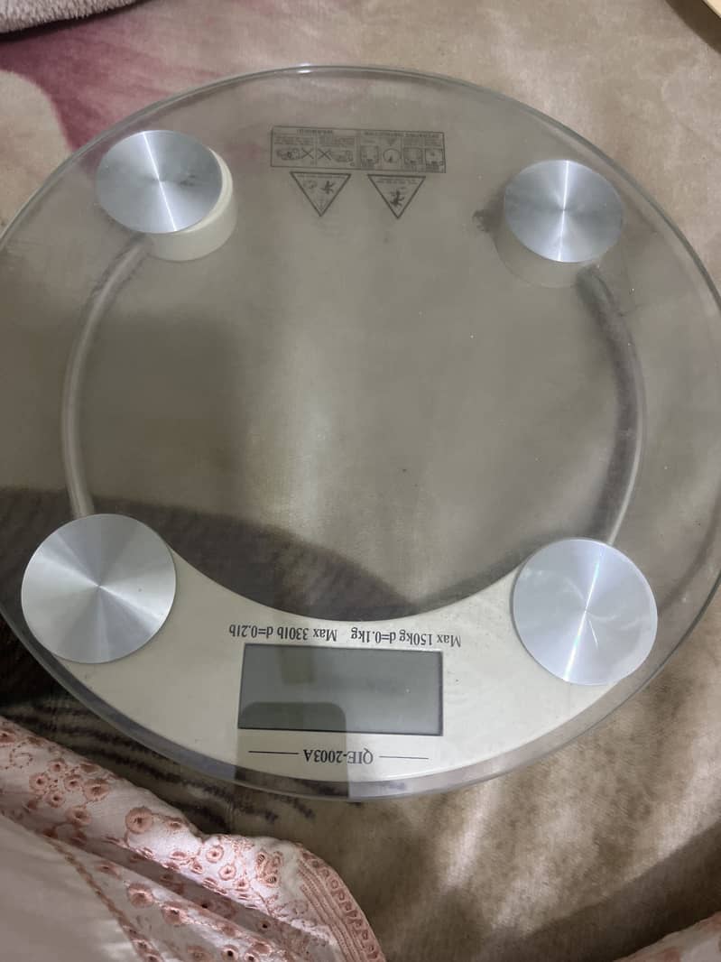 Digital weight machine 0