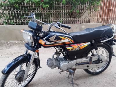 CD Honda 70cc black geniune
