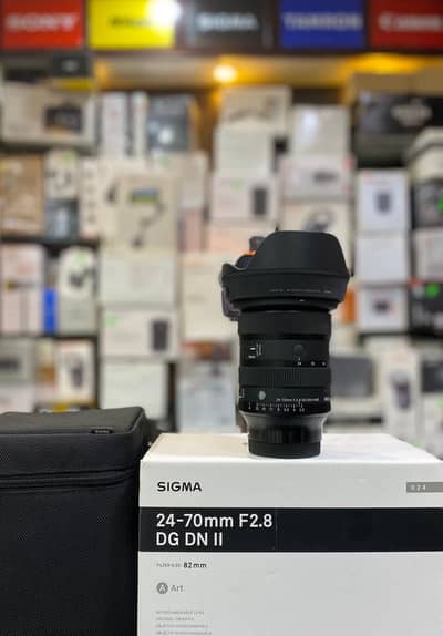 Sigma 24-70 F/2.8 Dg Dn II Lens (Just Box Open) Brand New condition