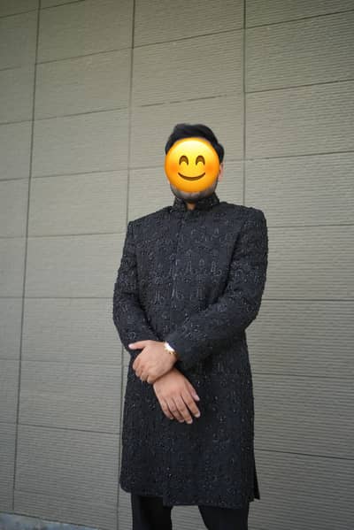 Designer Kanwal Malik Taseer men Sherwani