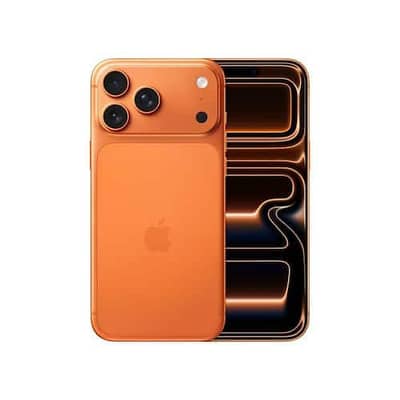 iPhone 17 pro max 256GB orange condition 10/10 health 100 50 cycles