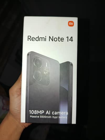Redmi Note 14 with warranty