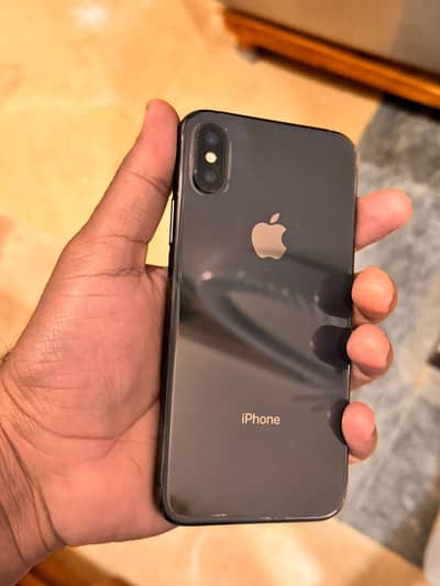 Iphone X 256gb Black Color Non PTA Clean Condition