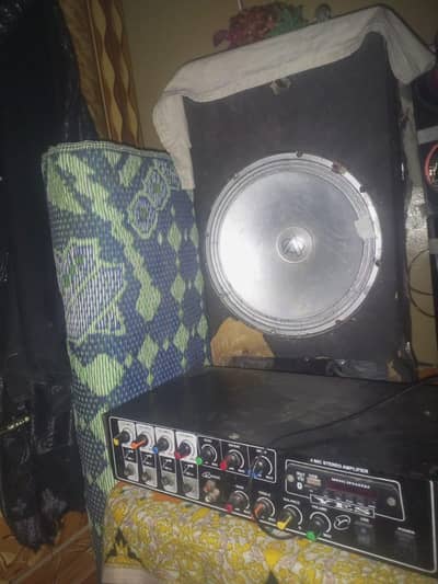 Speaker and amplifier for sale