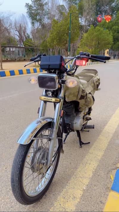 Cg125 converted into gold edition