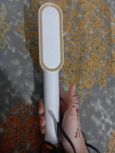 hair straightener brush