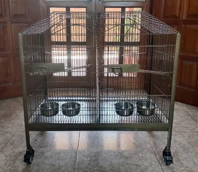 Metallic coated  Iron cage