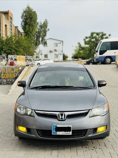 Honda Civic 2010 Full option Islamabad number