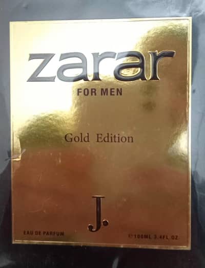 j. perfume zarar gold edition for men