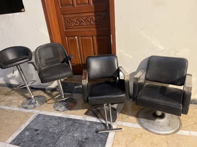 Salon chairs