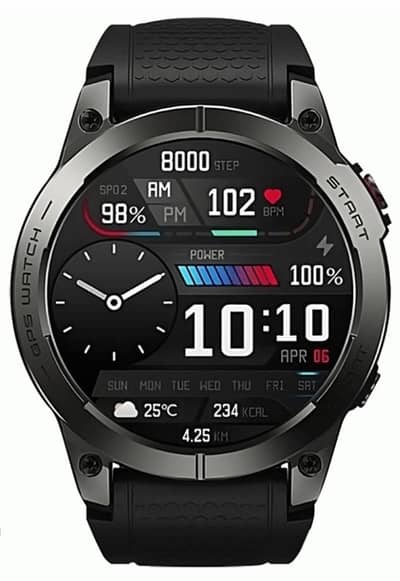 Zeblaze Stratos 3 Smartwatch with Box and Charger