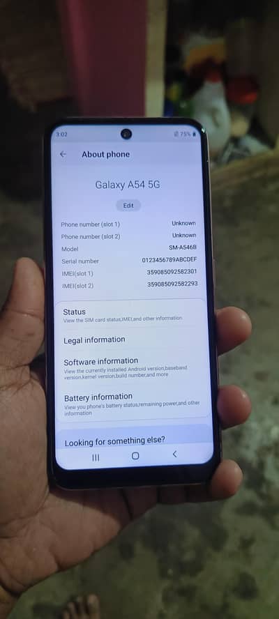 samsung a54 Korean kit