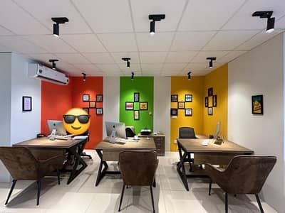 office setup complete floor for sale/rental property 160,000 per month