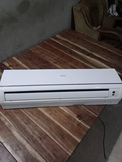 haier ac good condition remote