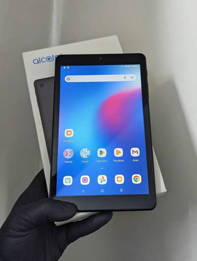 Alcatel tablet 8 inches with box