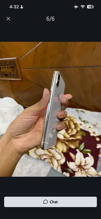 iPhone X white colour