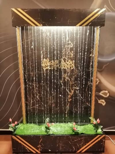 Urgent for sale water fountain , swing jhola and massage chair