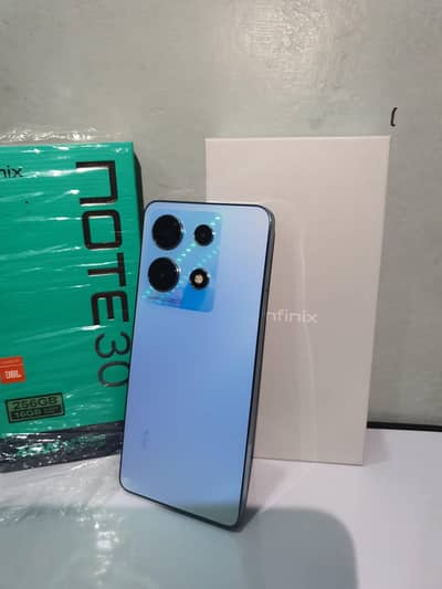 Infinix note 30 with box n charger
