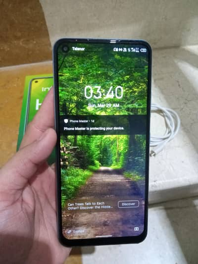 Infinix Hot 10  4GB 64GB. with box and charger cable