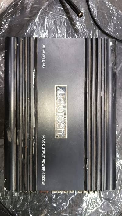 AudioTech 4 channel amplifier
