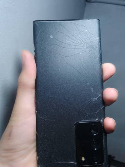 Samsung Note 20ultra 12/128  Line Minor Shade Back break 8/10