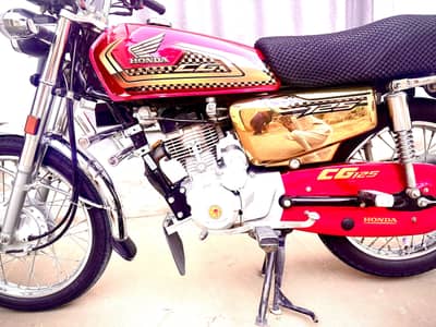 Honda 125 gold addition