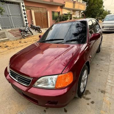 Honda City 2001/02 Pristine Maroon 1st owner