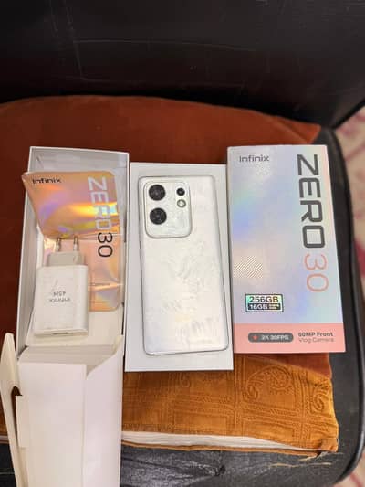 Infinix Zero 30 16/256Gb With Box Original Charger