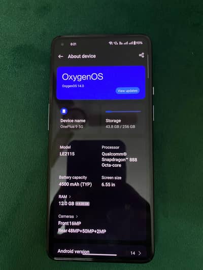 OnePlus 9 10/9.5 condition only kit  exchange possible