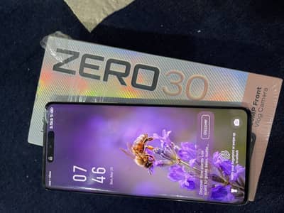 Infinix zero 30 complete box 8/256 10/8.5