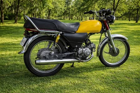 Total Genuine with less mileage 70cc