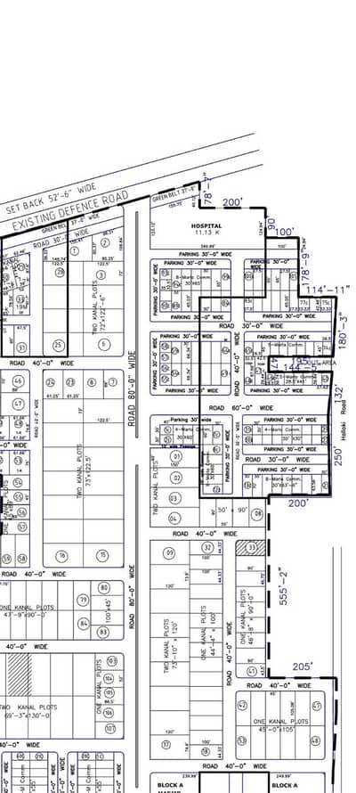 60Ft Road Commercial 4 Marla Plot For Sale
