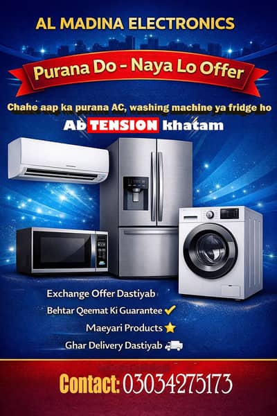 1 ton 1.5 ton New ac purana dain naya lain