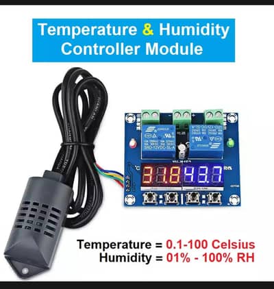 XH-M452 incubator Dual Digital Temperature Humidity Controller 12V