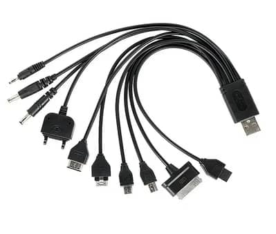 All in one USB mobile charger. working. samsung,sony ericson,nokia