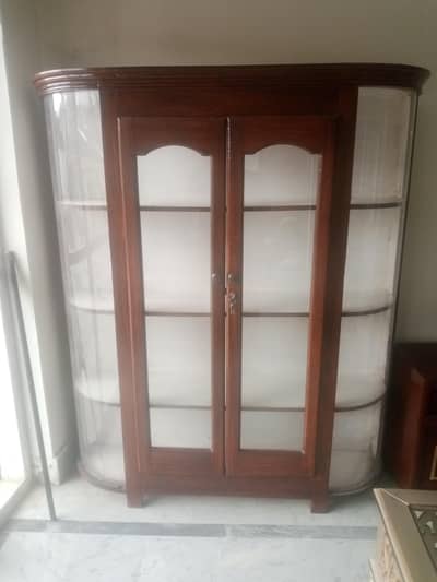 wooden showcase for sale