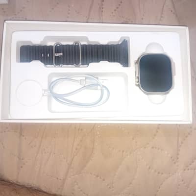 smart watch ultra max 2.30 mk-x100 like new only 10 days use