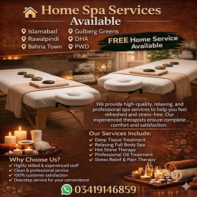 Spa,Services- Spa Center & Saloon - Spa Therapy Available