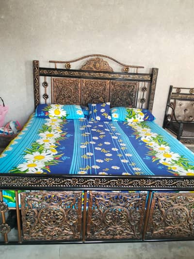 Urgent Sale Sofa Set + Bed + Table | Excellent Condition Islamabad