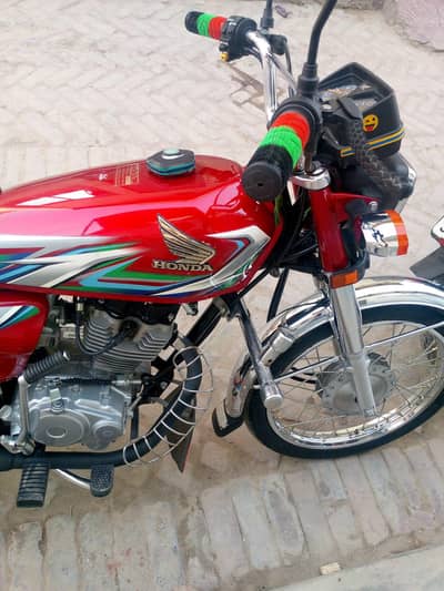 Honda cg 125 for sell  like New