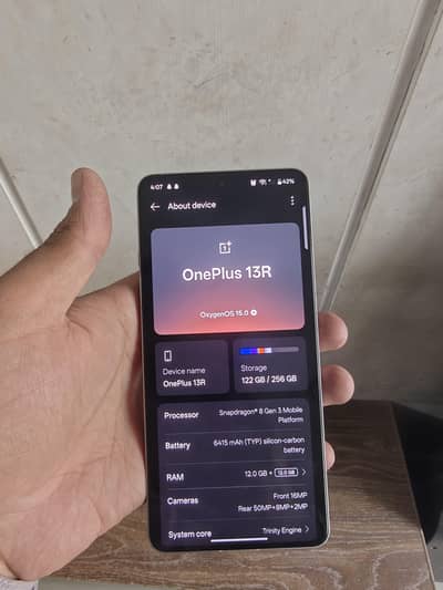 OnePlus 13r (ace 5) 12gb 256gb non pta 12gb 256gb non pta