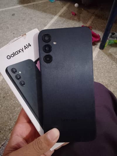 Samsung A14 6gb ram/128gb memory