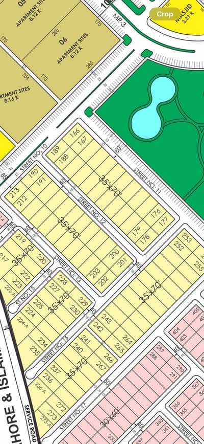 10 MARLA PLOT FOR SALE IN B BLOCK FAISAL TOWN PHASE-1