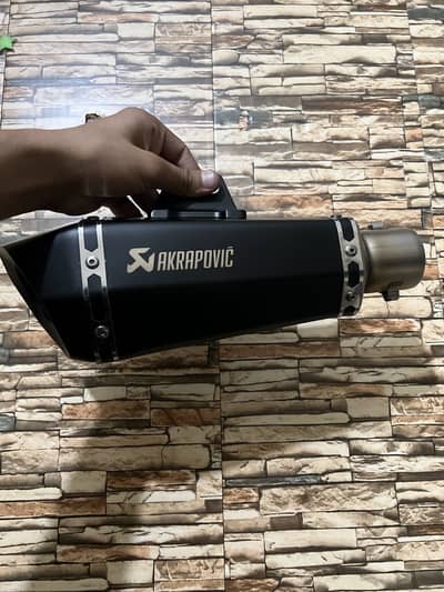 Akrapovic Exhaust With Db Killer