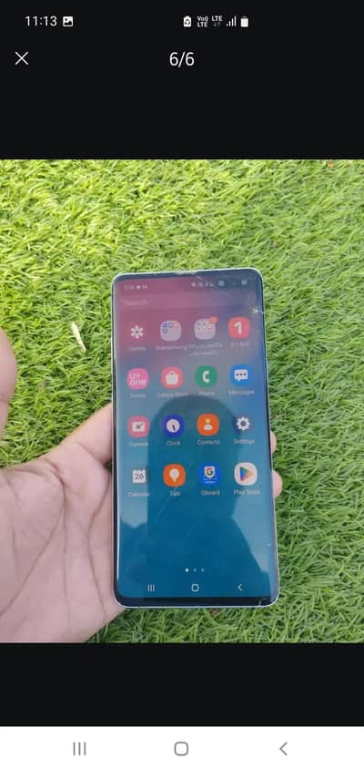 Galaxy S10 5G single sum 8/512gb just glass crack sealed set