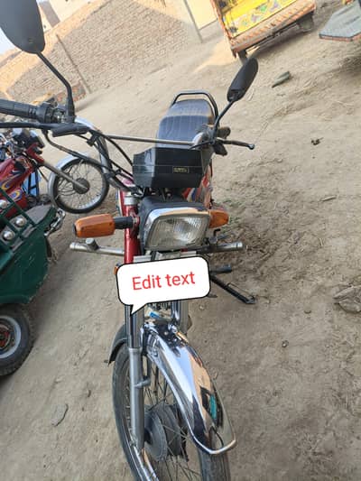 Hi Speed 70cc 4-Stroke Bike – Excellent Condition 03047984183