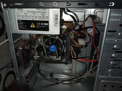 i3 10th gen-H410 motherboard-128 Nvme-4gb ram 2600mhz-500w p/s