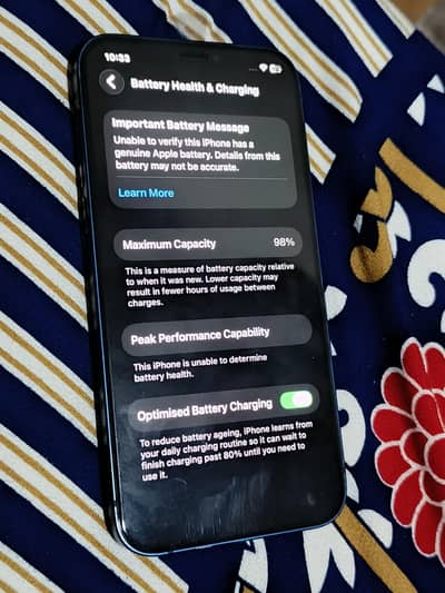 iPhone 12 (64GB) | Non-PTA | All OK (Face ID Off) | Urgent Sale